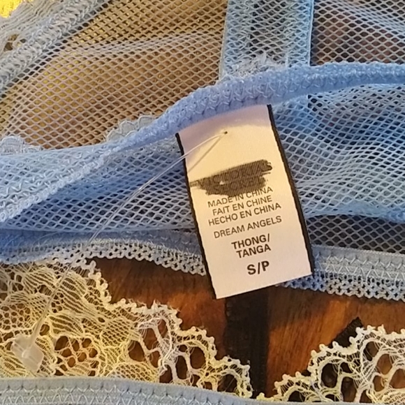 NEW VS Bundle of 2 panties cheeky thong S Blue - Picture 5 of 7